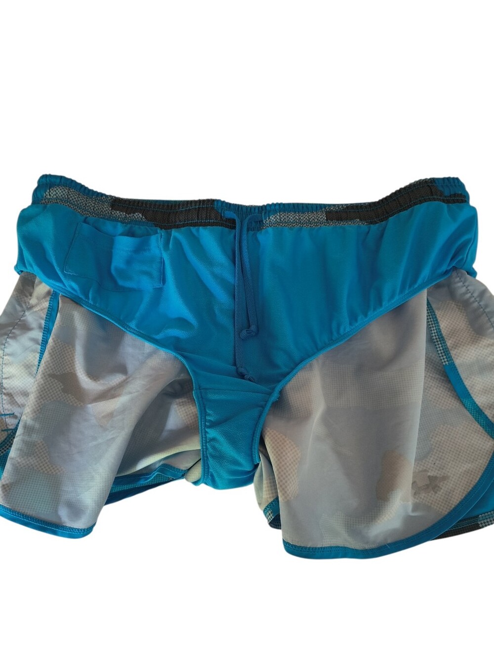 Under Armour Heat Gear Pull On Lined Running Shorts Size L - Picture 6 of 8